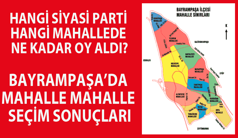 MAHALLE MAHALLE SEÇİM SONUÇLARI