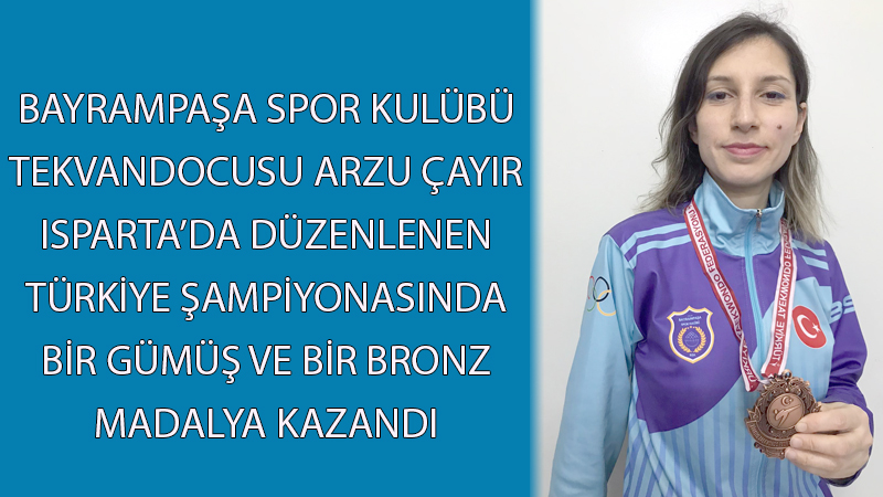 ARZU ÇAYIR’DAN ÇİFTE BAŞARI