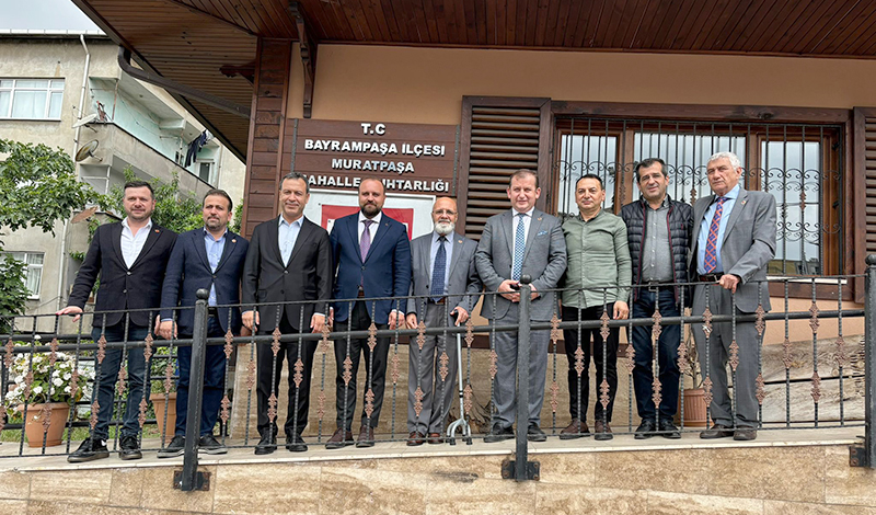 AK PARTİ’DEN MUHTARLARA ZİYARET