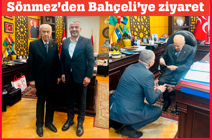 SÖNMEZ’DEN BAHÇELİ’YE ZİYARET