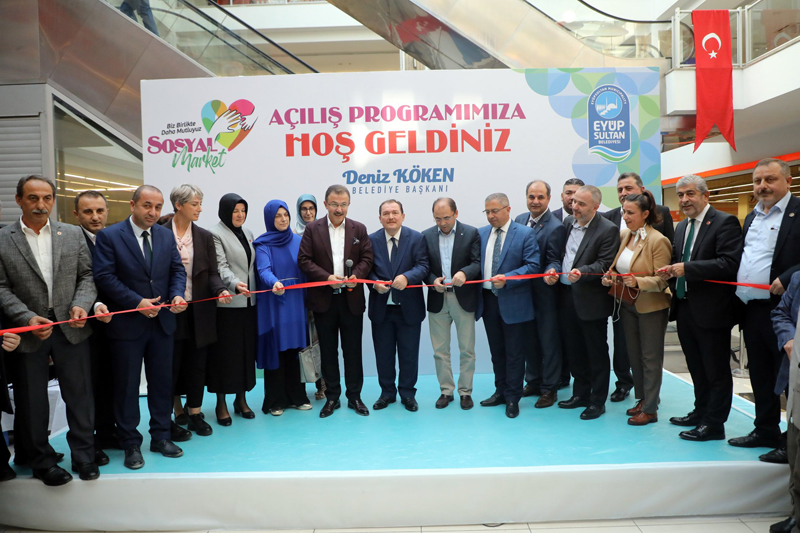 SOSYAL MARKET HİZMETE AÇILDI