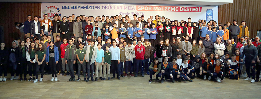 OKULLARA SPOR MALZEMESİ