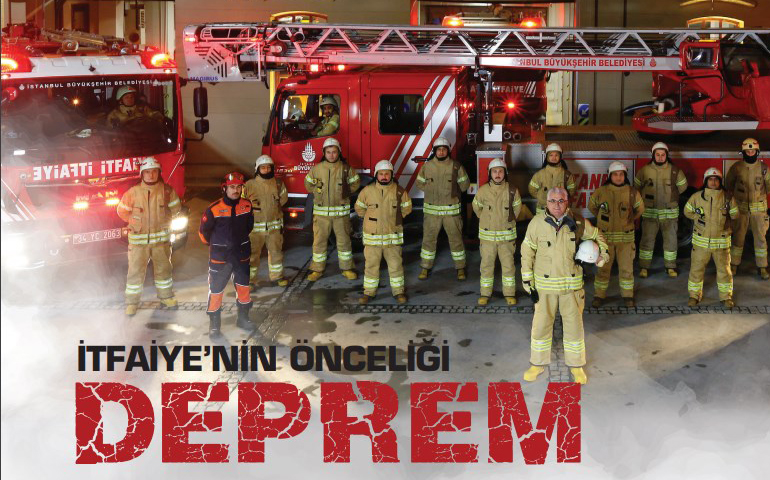 İTFAİYE 7/24 GÖREVDE
