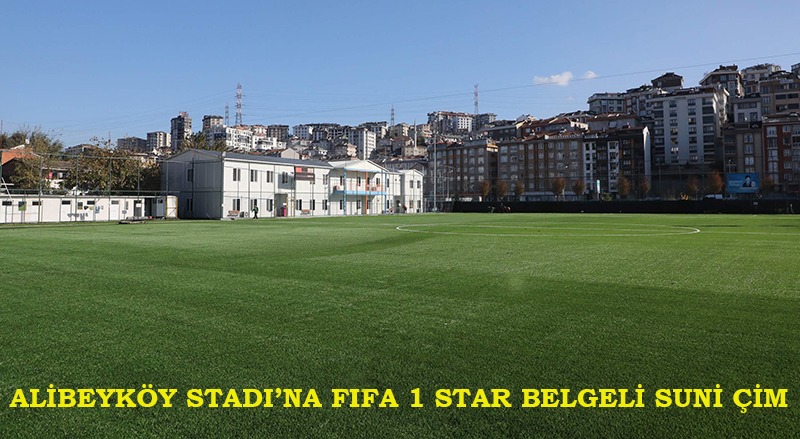 ALİBEYKÖY STADI YENİLENDİ