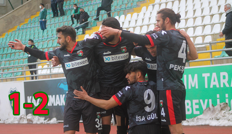 PAŞA DEPLASMAN SEVİYOR: 1-2