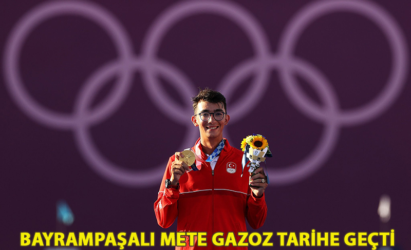 METE GAZOZ OLİMPİYAT ŞAMPİYONU