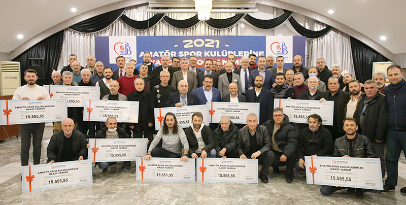 SPOR KULÜPLERİNE BÜYÜK DESTEK