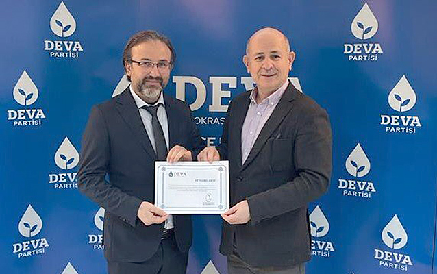 DEVA’DA BAŞKAN ALTAN ERTAN 