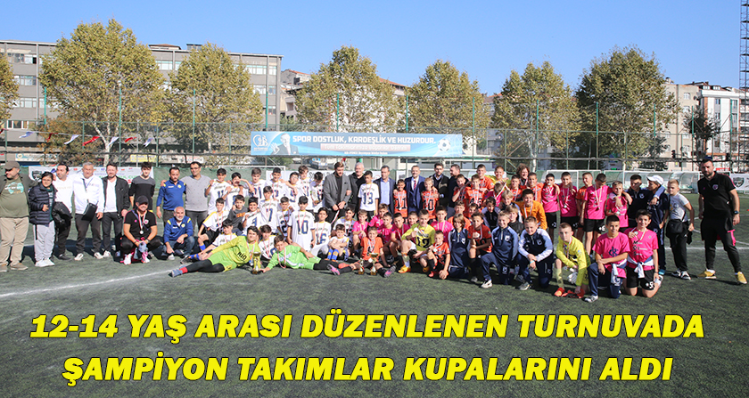 BAYRAMPAŞA’DA ŞAMPİYONLAR BELLİ OLDU