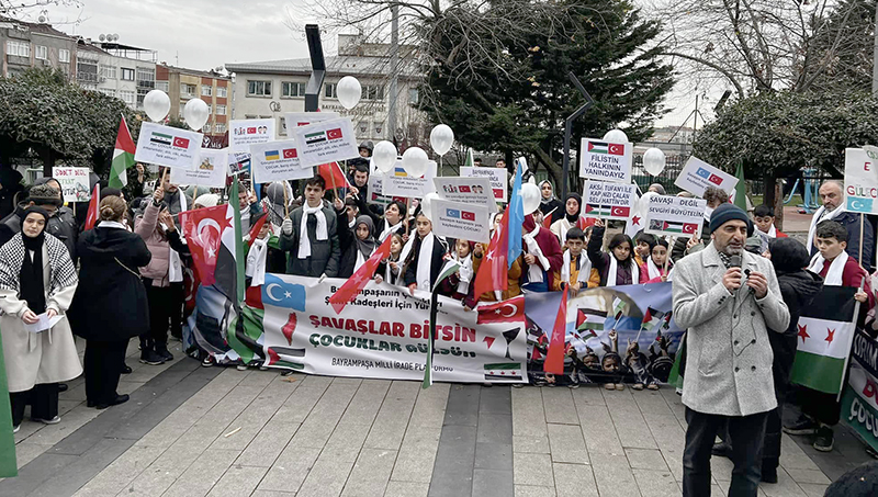 ŞEHİT ÇOCUKLAR İÇİN YÜRÜYÜŞ