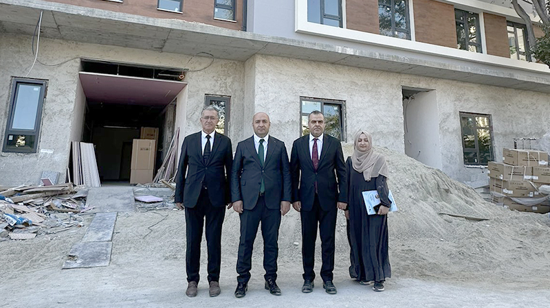 ÇİFTÇİ, İLÇE SAĞLIK BİNASINI İNCELEDİ