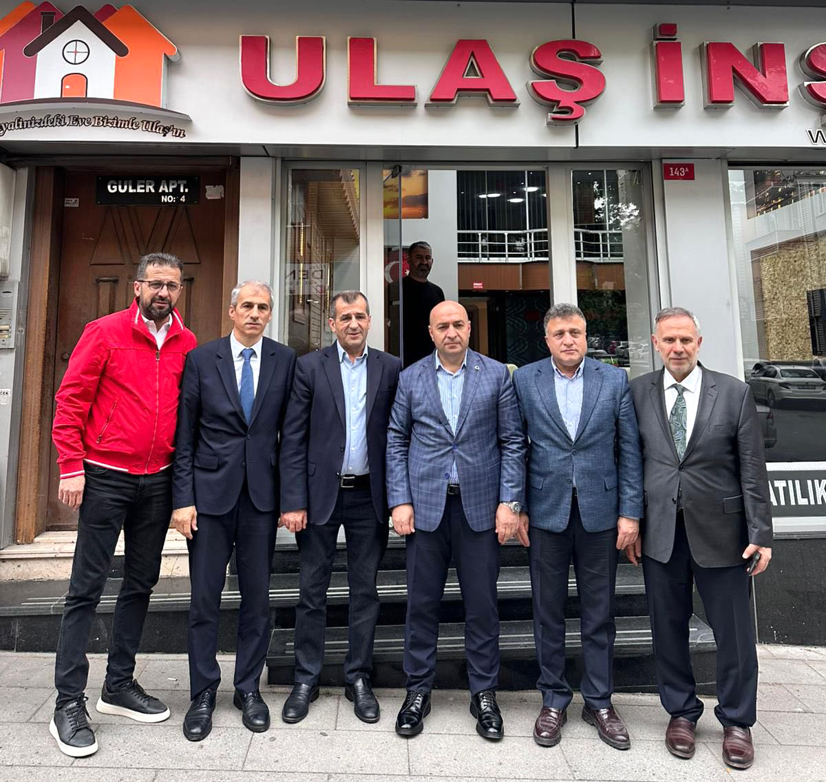 Bayrampaşa protokolünden Ulaş İnşaat’a ziyaret