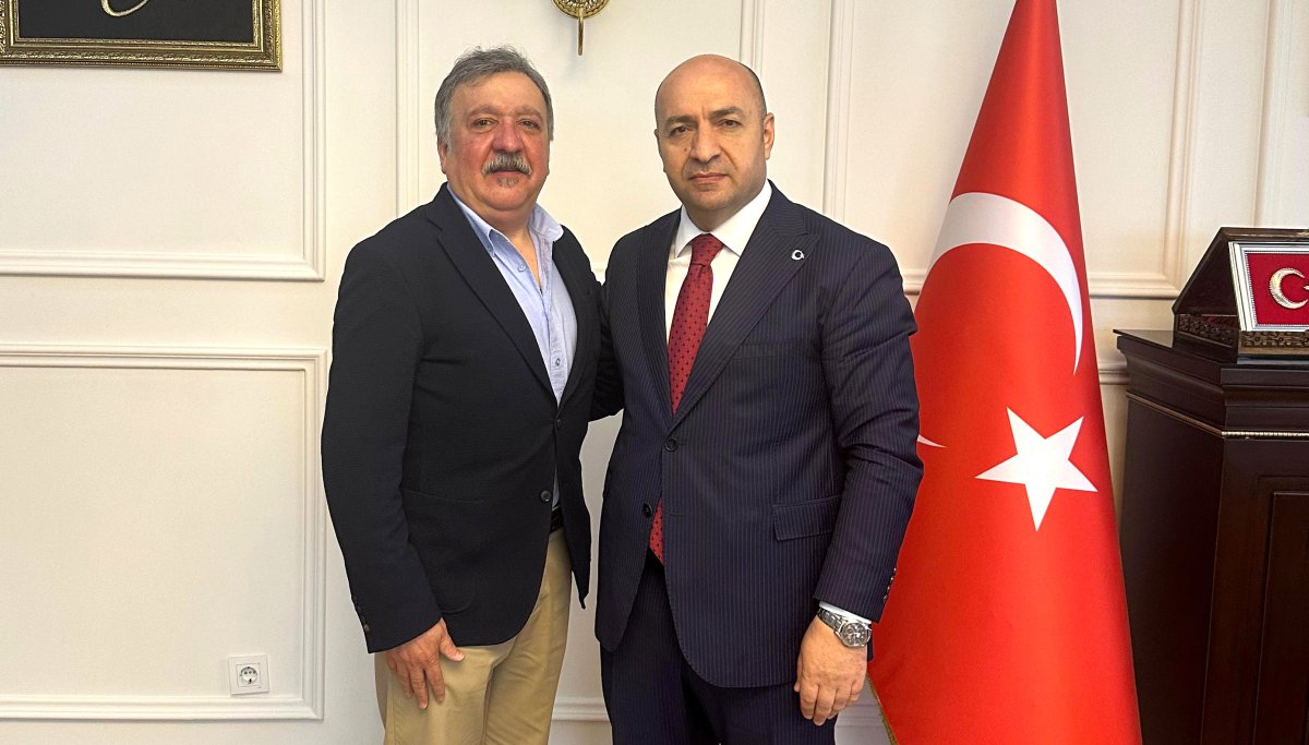 Paşavizyon Gazetesi’nden Kaymakam Abdullah Çiftçi’ye nezaket ziyareti