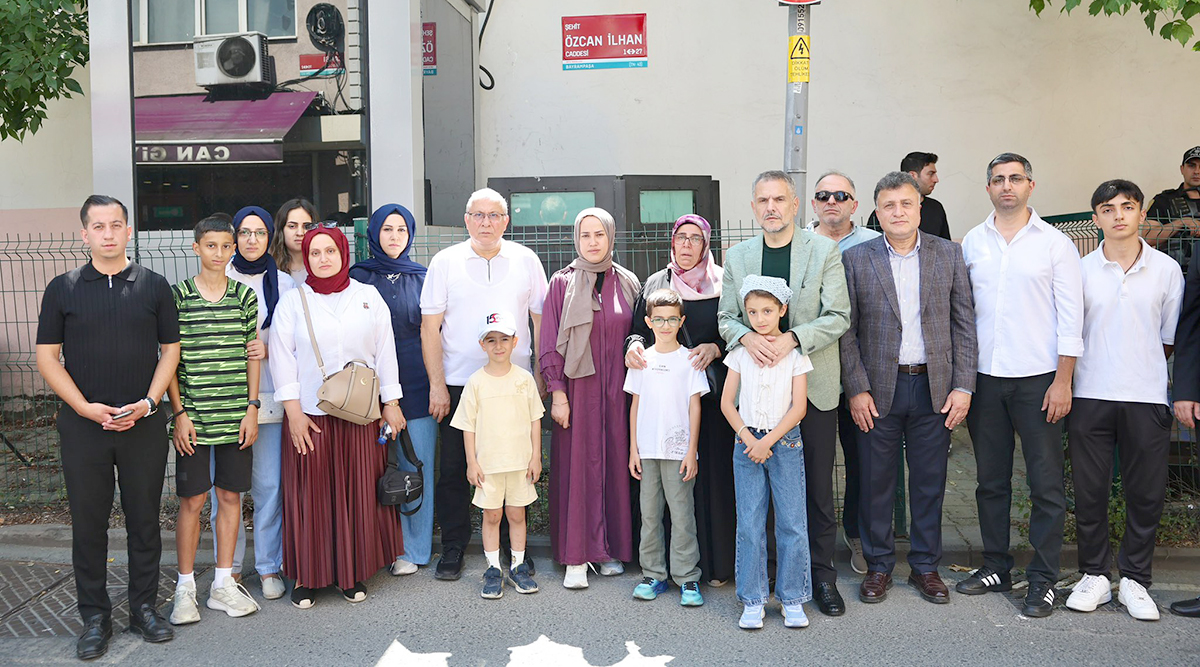 Bayrampaşalı şehit Özcan İlhan’a anlamlı vefa