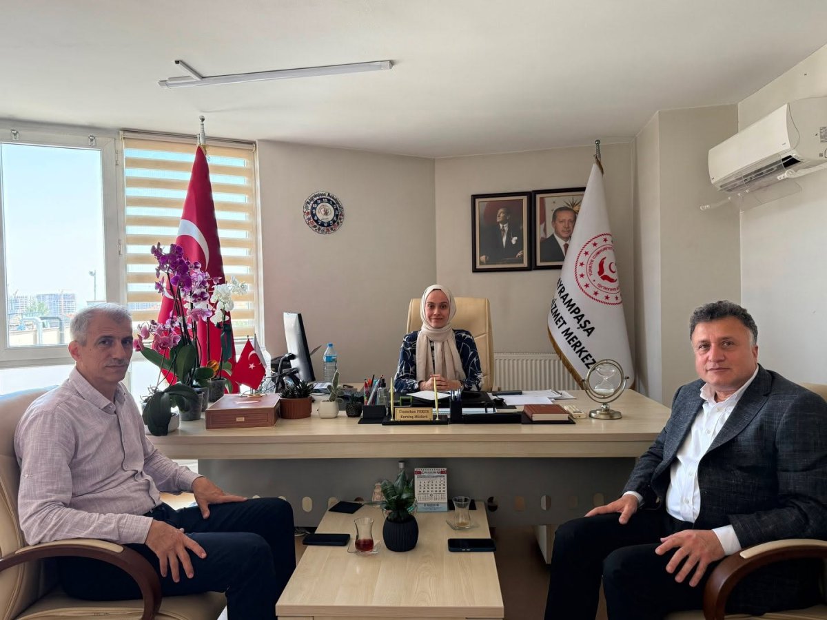 Acar ve Mamur'dan, Peker'e nezaket ziyareti