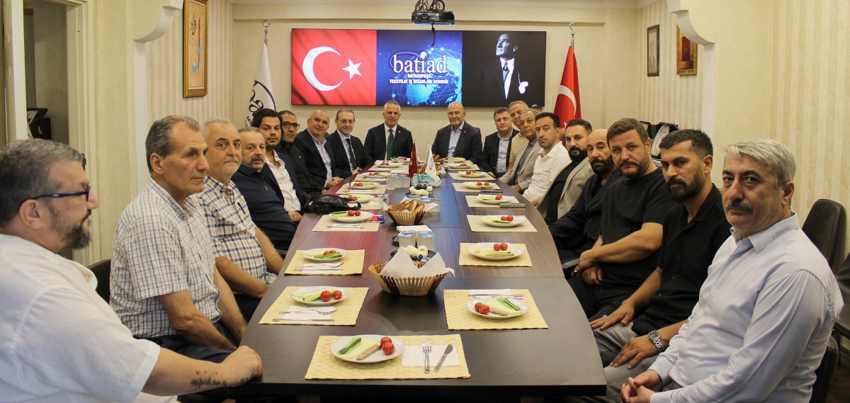 BATİAD, Süleyman Soylu'yu ağırladı