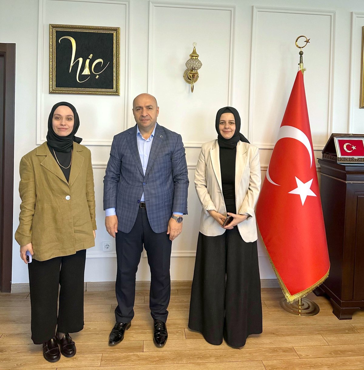Peker ve Baysu’dan Kaymakam Çiftçi’ye ziyaret