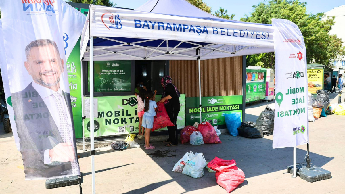Bayrampaşa'da atıklar ekonomiye kazandırılıyor