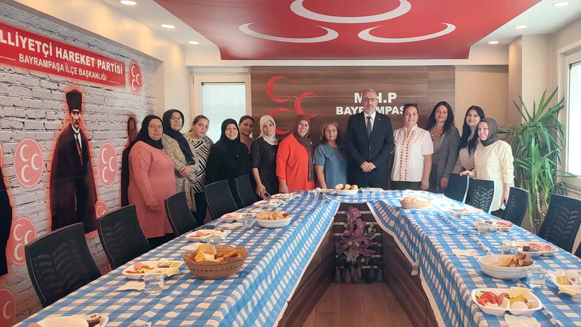 MHP Bayrampaşa'da kadınlardan güçlü birlik mesajı