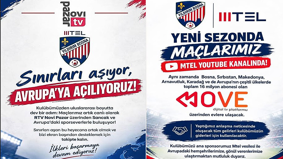 MTEL Yıldırım Bosna sınırları aşıyor Avrupa’ya açılıyor!