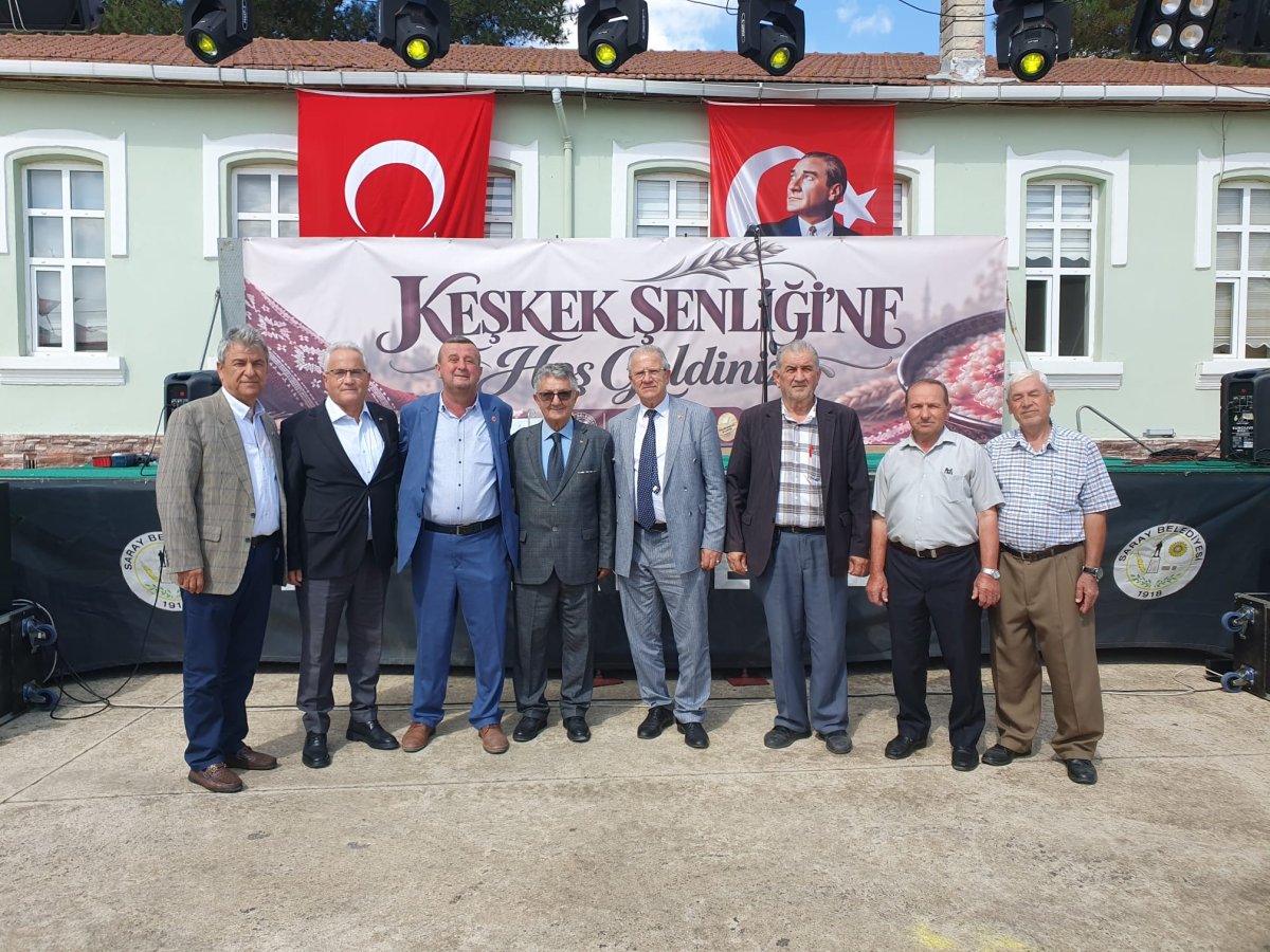 Küçükyoncalı'da keşkek geleneği 9. kez yaşatıldı