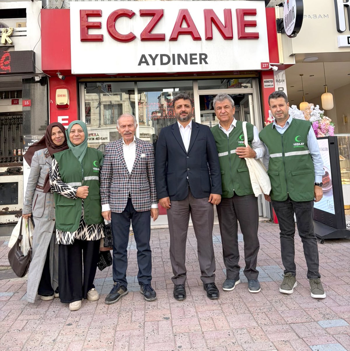 Yeşilay Bayrampaşa'dan toplum sağlığının gizli kahramanlarına vefa