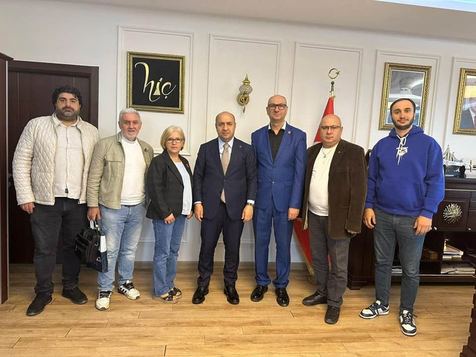CHP'den Kaymakam Çiftçi'ye ziyaret