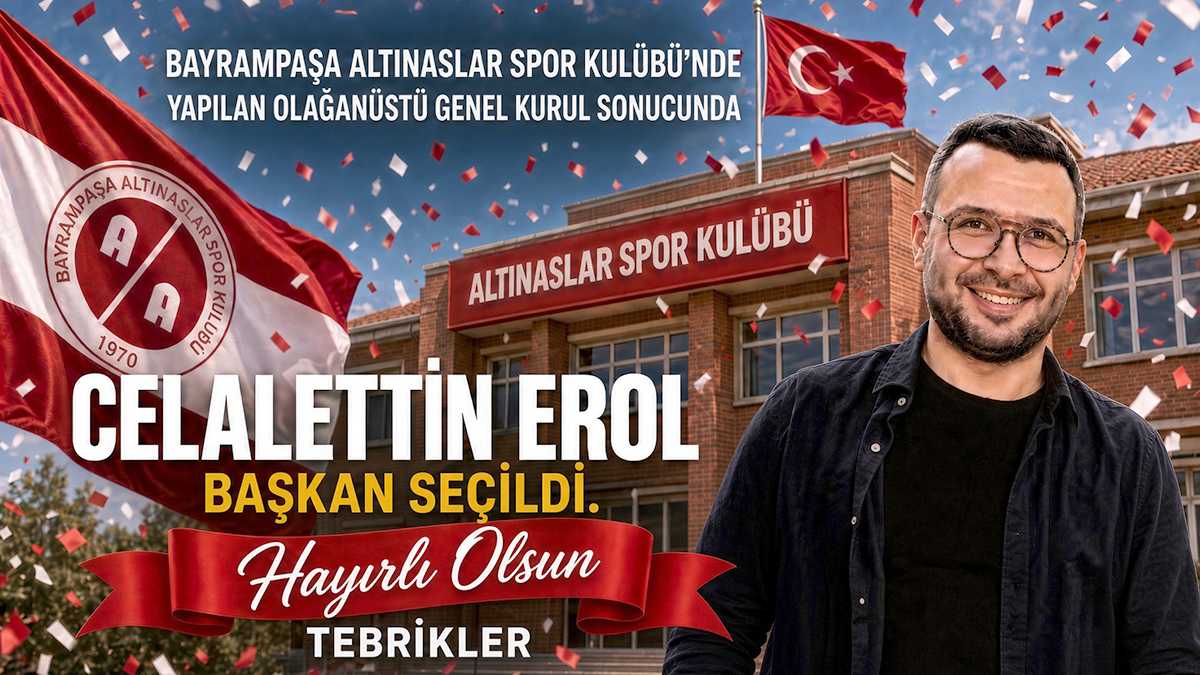 Altınaslar’da yeni başkan Celalettin Erol