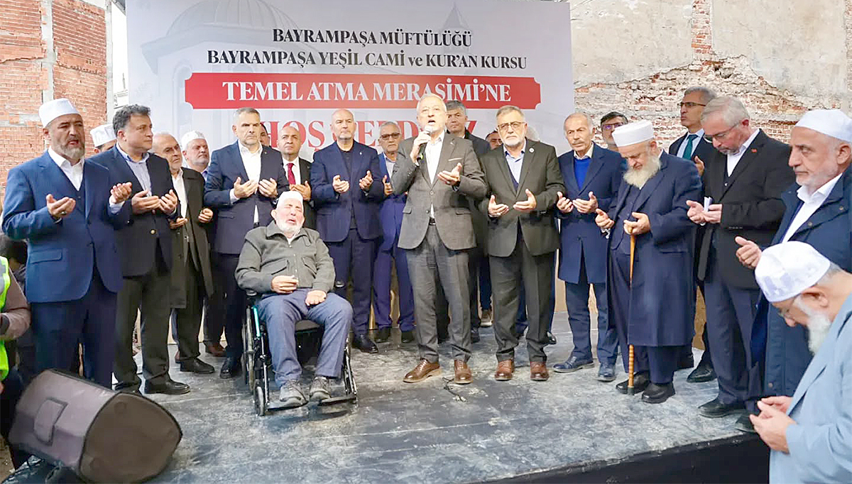 Yeşil Camii ve Kur’ân Kursu Külliyesi’nin temeli atıldı