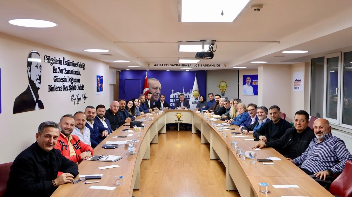 AK Parti Bayrampaşa'da saha programları masaya yatırıldı