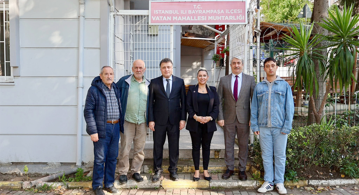 AK Parti Bayrampaşa’dan Muhtarlara ziyaretler