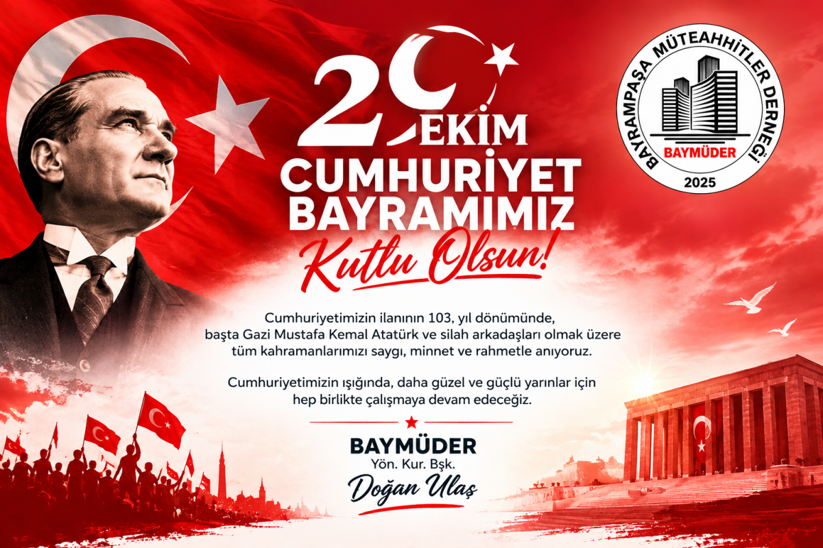 BAYMÜDER’den 29 Ekim Cumhuriyet Bayramı mesajı